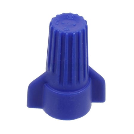 AMERICAN IMAGINATIONS Blue Plastic Wing Type Wire Connector AI-37417